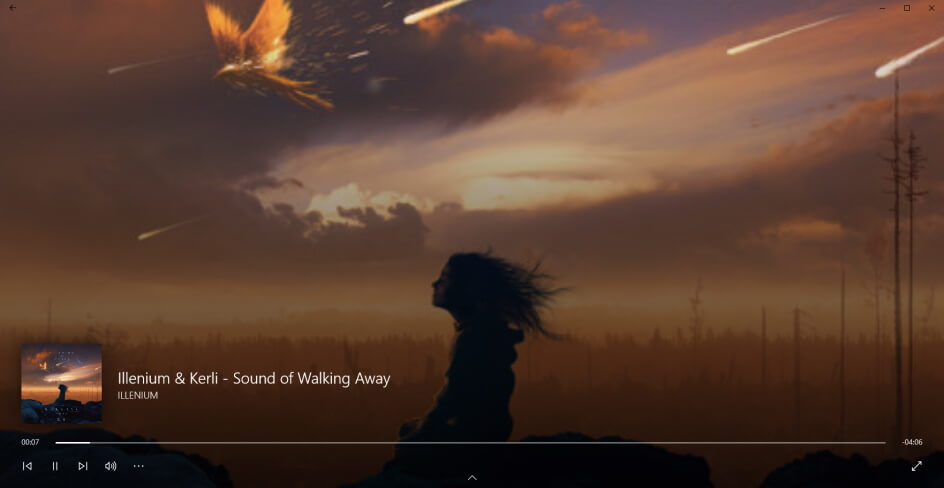 SoundByte 'Now Playing' UI with NEON design language