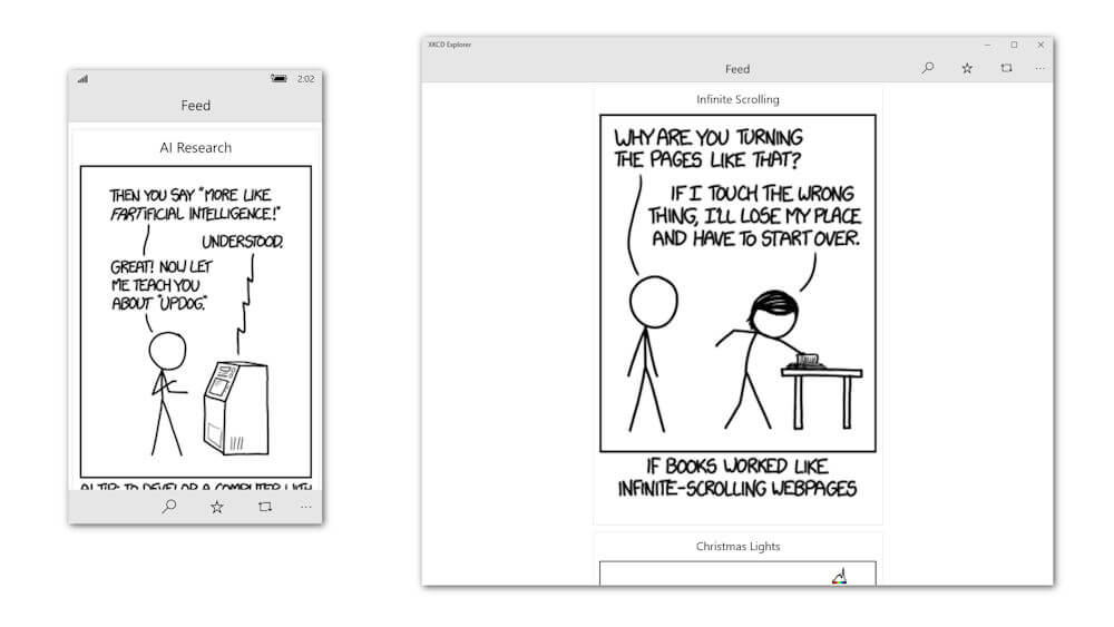 XKCD Explorer